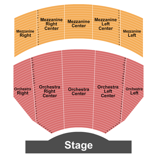 Hollywood Pantages Theatre Phantom of the Opera Seating Chart